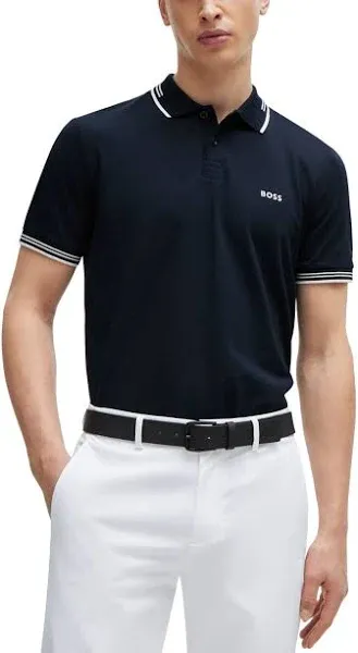 Boss Men's Paul Modern Essential Polo