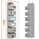 6 Shelf Hanging Closet Organizers And Storage Organizer For Closet Rv Baby Kids 