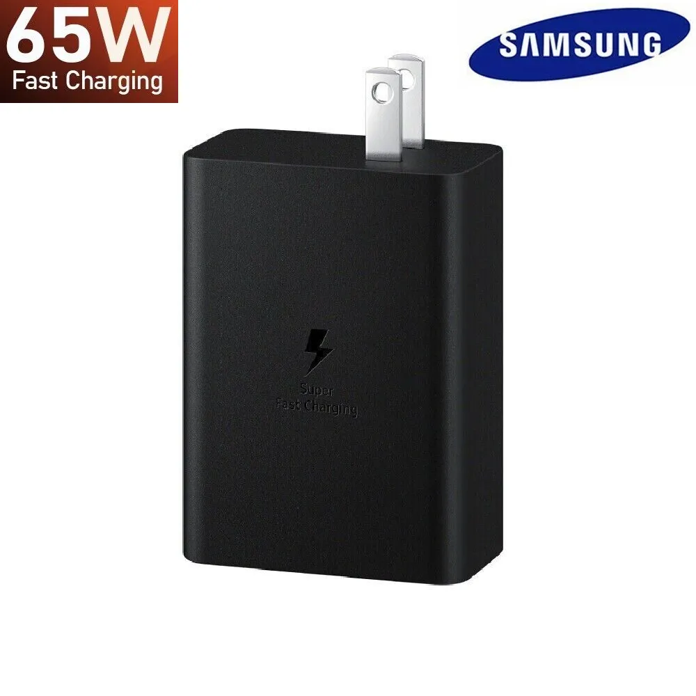 Samsung T6530 65W PD 3-Port Power Adapter Super Fast US or EU Charger