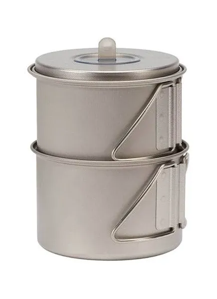 Snow Peak Titanium Mini Solo Combo 2.0 Cookset