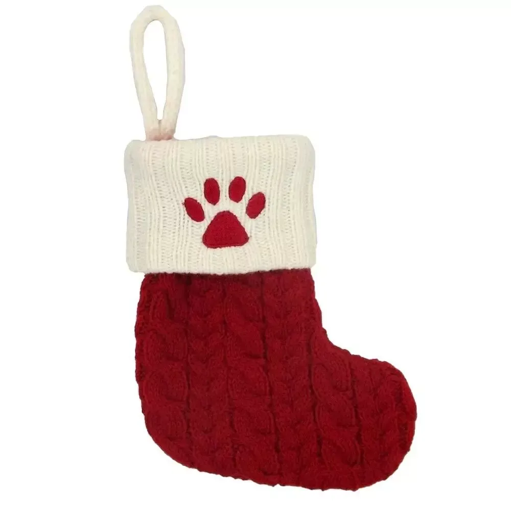 St. Nicholas Square 8-in. Knit Monogram Christmas Stocking