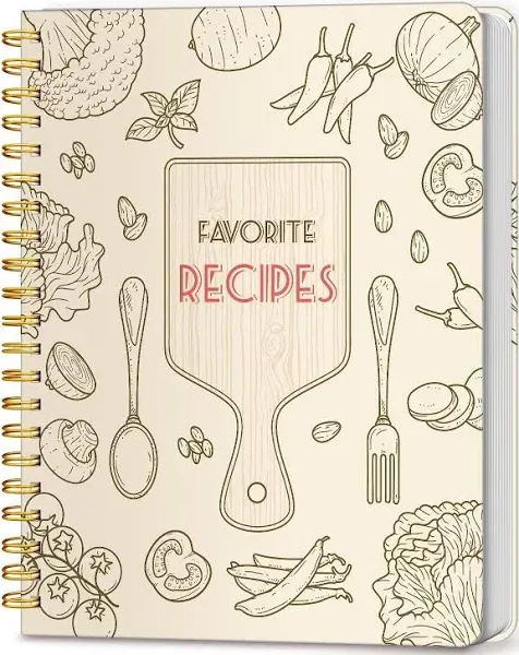 LuBudingJoy Blank Recipe Notebook