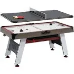 Hall of Games 66" Air Powered Hockey Table with Table Tennis Top