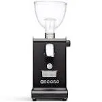 Ascaso I-Steel Flat Burr Home Coffee Grinder, 54mm - Black