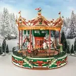 Lemax Village Collection Santa Carousel