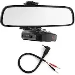 Mirror Mount + Mirror Wire for Cobra Radar Detectors - Rad 480i 380 450 350 XRS (3001103)