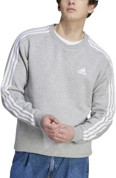 adidas Men's Essentials Fleece 3-Stripes Sweatshirt