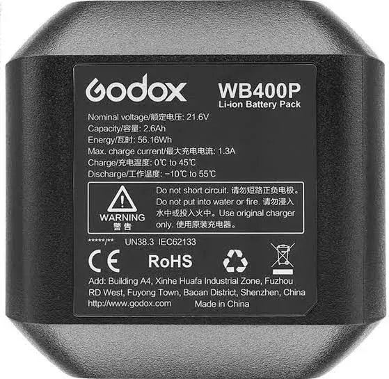 Godox Li-Ion Battery for AD400Pro Flash