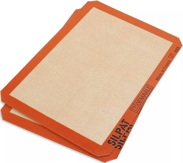 Silpat Sweet & Savory Half Sheet Baking Mats (Set of 2)