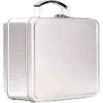 Metal Lunch Box 7.9&#034; L x 7&#034; W x 3.7&#034; H Metal Lunchbox Metal Retro Lunch Box V...