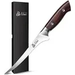 DDF iohEF Fillet Knife 7 inch Professional Boning Knife High Carbon Japanese