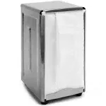 Brybelly Spring-Load Stainless Steel Tall-Fold Napkin Dispenser