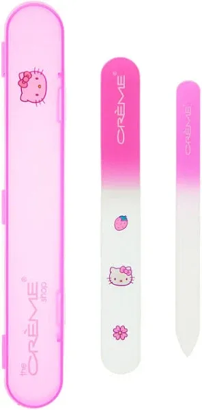 The Creme Shop Hello Kitty Premium Glass Nail File Set