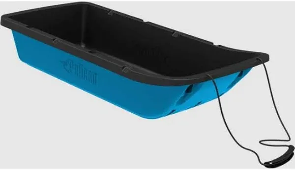 - Trek 52 Utility Sled - Cyan - Ram-X Runners, Pull Rope and Travel Cover - 4...