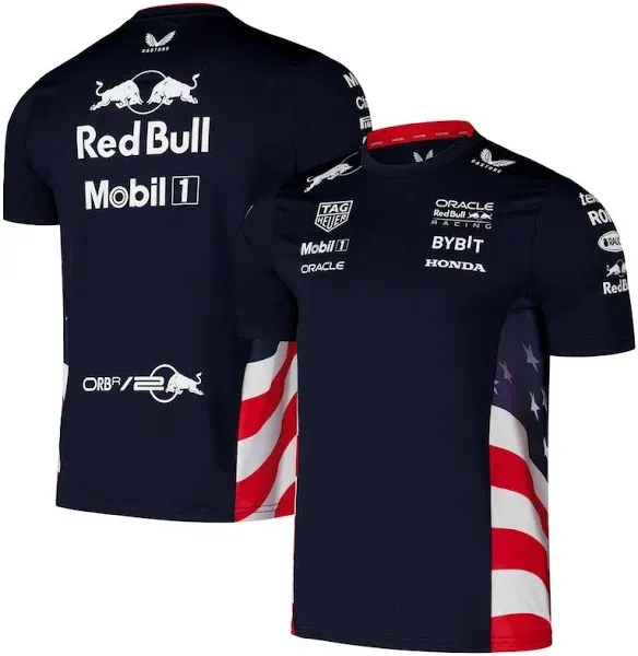 Red Bull Racing Mens Las Vegas Team T-Shirt (XL)