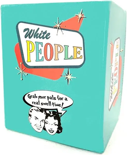 White People The Game Party Game