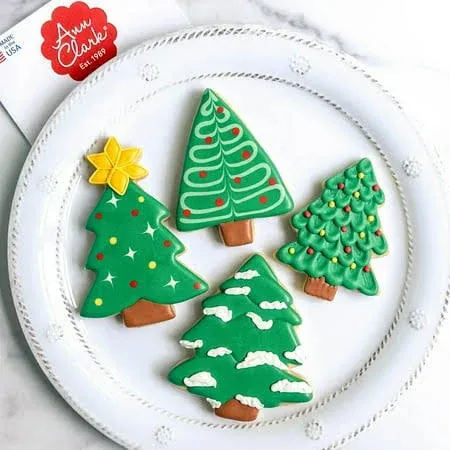 Ann Clark Christmas and Holiday Tree Cookie Cutters