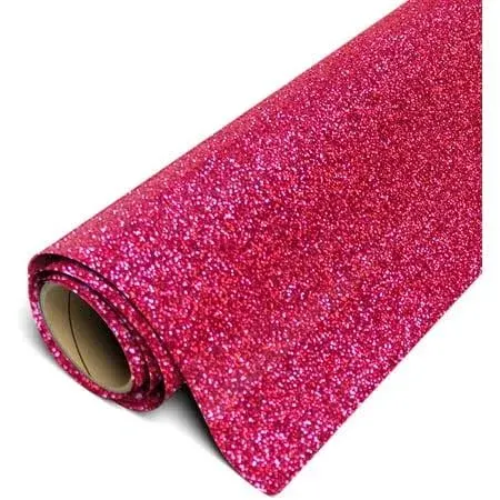 Siser Glitter HTV 12&#034;x3ft Roll (Burgundy) Iron on Heat Transfer Vinyl