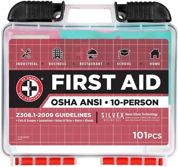 Be Smart Get Prepared First Aid Kit Osha Ansi