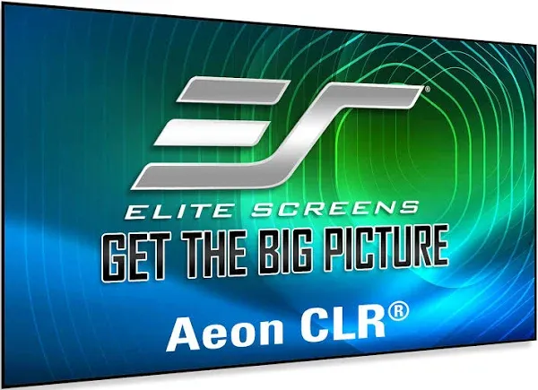 Elite Screens Aeon CLR Series 123" Projector Screen