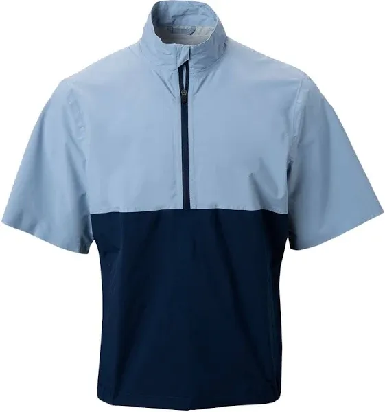 Sun Mountain Men's Monsoon Short Sleeve Waterproof Golf Pullover