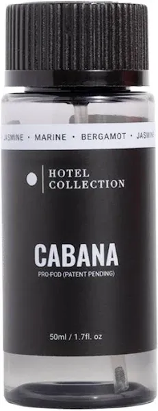 Diffuser Oil-Cabana Pro-Pod-Aromatherapy Essential Fragrance-Botanical Jasmine, Bergamot & Fresh Marine Notes-50ML 1.7 Fl oz