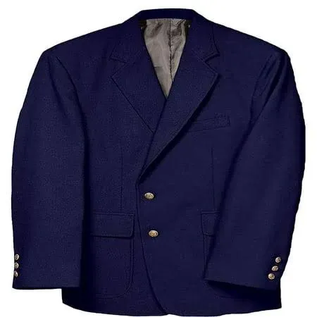 Edwards Men's 3500 Single-Breasted Polyester Blazer with Pockets