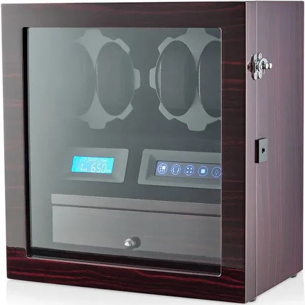 4 Watch Winder with 5 Watch Storage Space