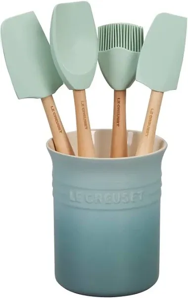 Le Creuset 5-Piece Craft Series Utensil Set with Crock