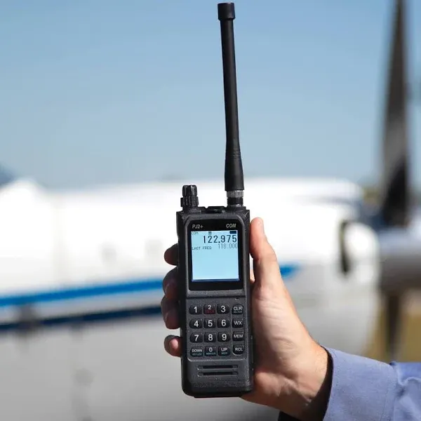 Sporty's PJ2+ Com Aviation Handheld Radio