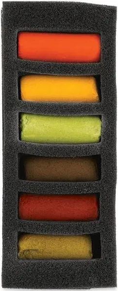 Sennelier Soft Pastels - Set of 6, Autumn Landscape, Half-Sticks