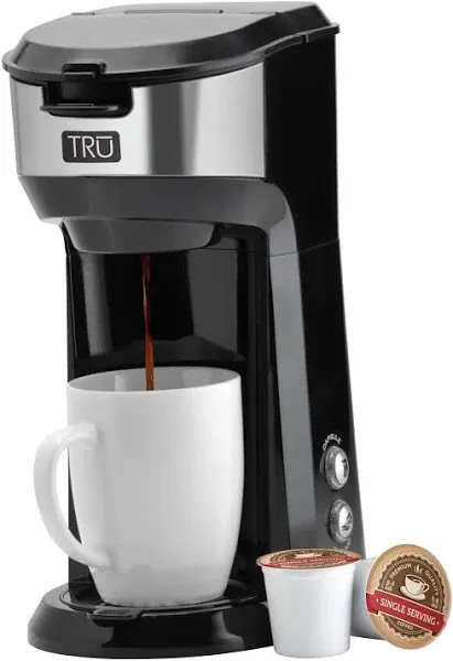 TRU Dual Brew Single Serve Coffee Maker