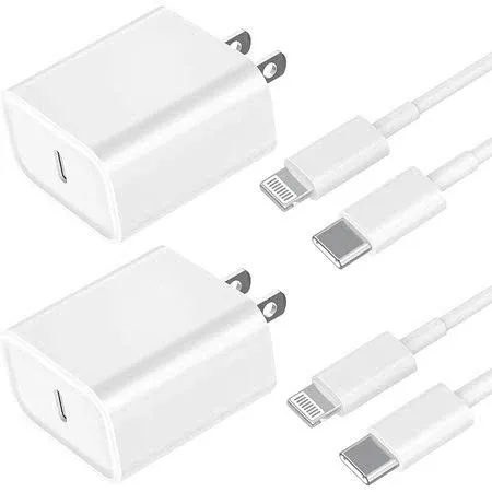 iPhone 15 Charger 2 Pack