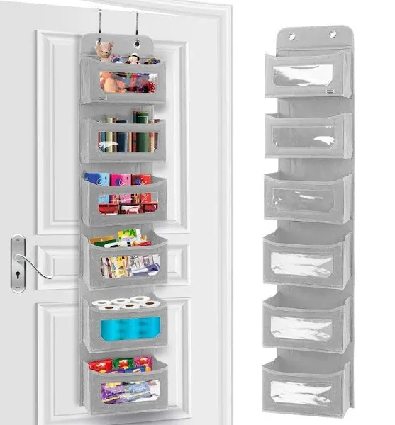 Utopia Home 6 Shelf Hanging Closet Organizers and Storage Organizer for Closet RV Baby Kids Closet Door Organizers and Storage