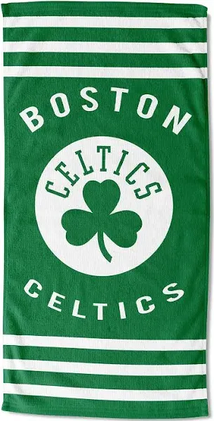 Boston Celtics Stripe Towel