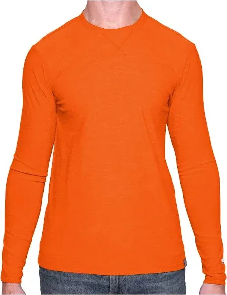 MERIWOOL Mens 100% Merino Wool Base Layer Lightweight Long Sleeve Thermal SZ MED