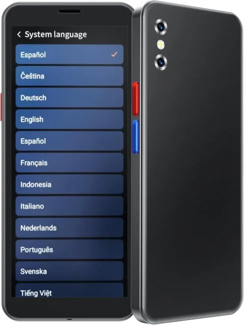 AI Language Translator Device,Voice Recorder,Two Way Real-Time Voice Translation,Support 139 Languages,ChatGpt Online/Offline&Recording&Photo