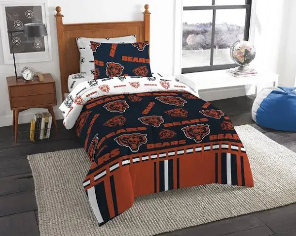 The Northwest Company NFL Chicago Bears Bed in a Bag Set