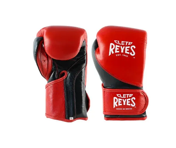 Cleto Reyes High Precision Boxing Gloves, 8 oz, Red - Black