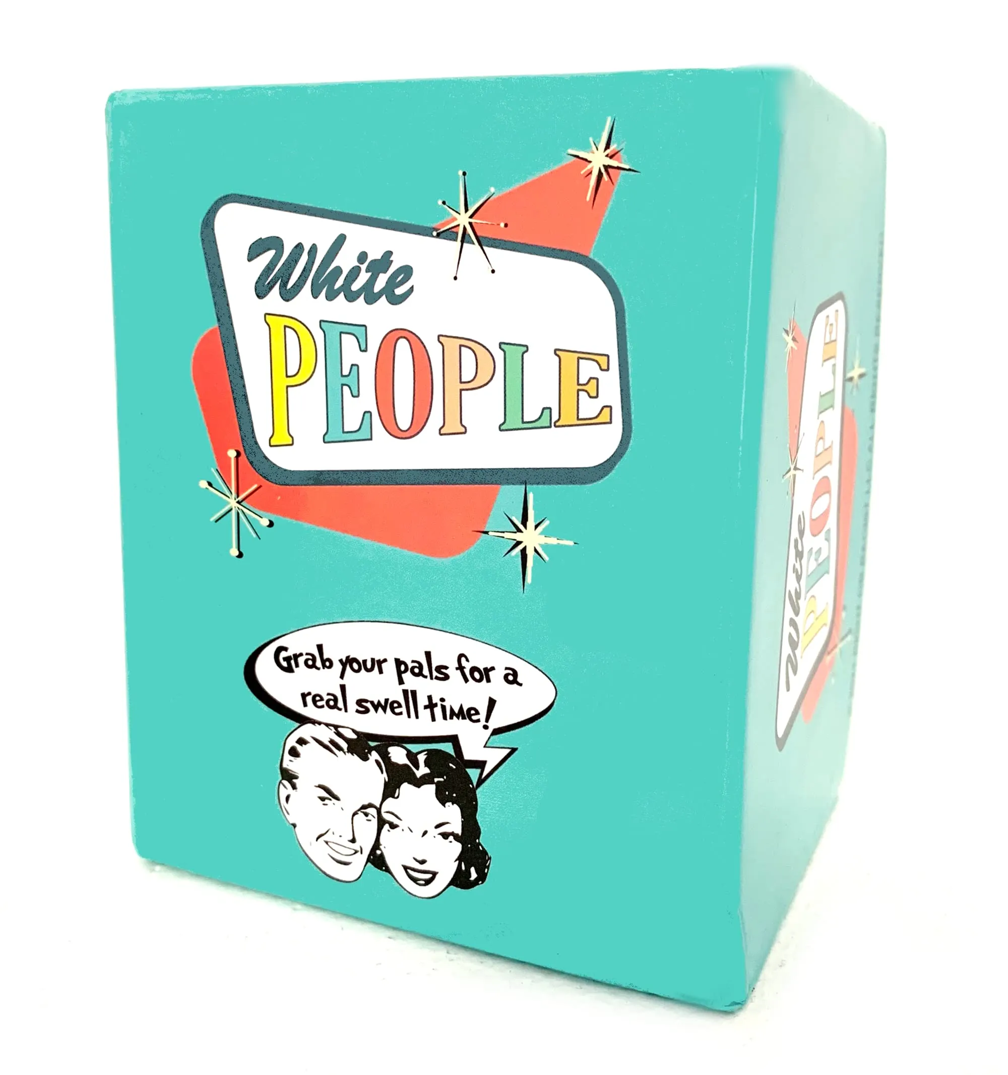 White People The Game Funny White Elephant Xmas Secret Santa Gift