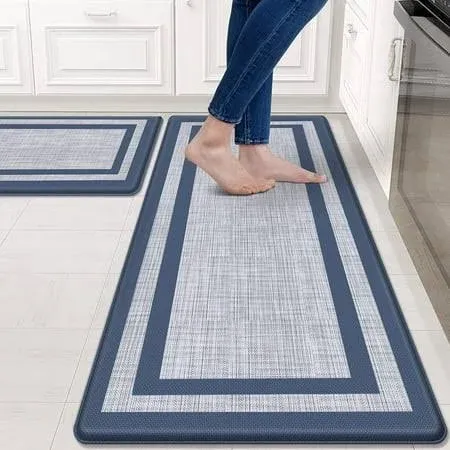 Mattitude Kitchen Mat Cushioned Anti-Fatigue Non-Skid Waterproof Rugs Ergonomic Comfort Standing Mat for Kitchen