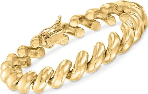 14kt Yellow Gold San Marco Bracelet