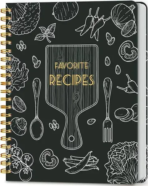 LuBudingJoy Blank Recipe Notebook