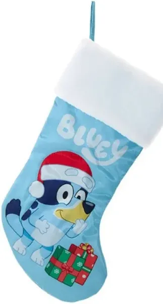 Kurt Adler Bluey with Presents Christmas Stocking