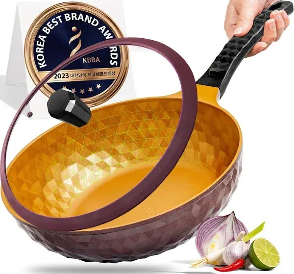 Diamond X Premium Extreme Nonstick 11-Inch Frying Pan Mixing Pan