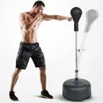 PowrX Punch Ball Stand Box Trainer - Suitable for Home Gyms