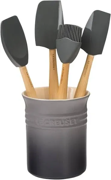 Le Creuset 5-Piece Craft Series Utensil Set with Crock