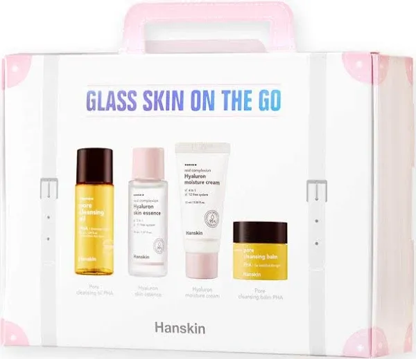 Hanskin Glass Skin On The Go Value Set