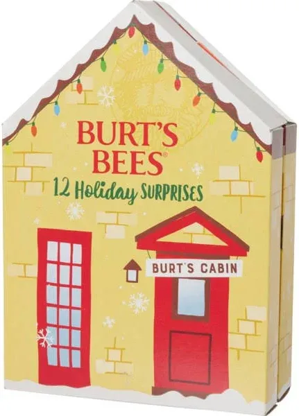 Burt's Bees Cozy Cabin Holiday Surprises Lip Balm Set