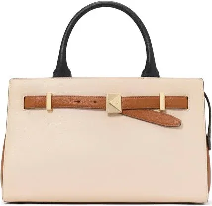 Kate Spade Tribeca Colorblocked Pebbled Leather Crossbody Bag